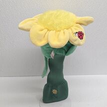 Daphne Yellow Flower Red Ladybug Plush Golf Headcover - $24.65