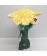 Daphne Yellow Flower Red Ladybug Plush Golf Headcover - $24.65