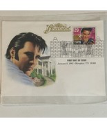 Elvis Presley First Day Cover Vintage January 8 1993 Memphis Tennessee - £5.43 GBP