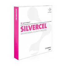 Silvercel Antimicrobial Dressing 10cm x 20cm x 5 - £70.52 GBP