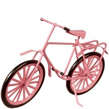 Large Pink Bicycle B0122 Town Square Miniatures Dollhouse - $5.23