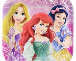 Disney Princess Sparkle Dessert Plates Birthday Party Supplies by Unique... - $6.95