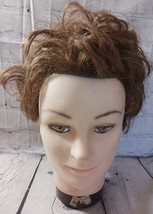 Luxor Mannequin Head Judy Brown Human Hair Cosmetology Practice Manekin - $9.64