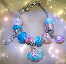 Haunted BRACELET SEXY INNER GODDESS BEAUTY MERMAID TAIL PENDANT MAGICK WITCH  image 2