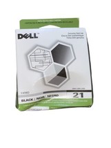 Genuine OEM Dell Printer Ink Cartridge Black 21 Series Y498D New Sealed In Box - £14.75 GBP