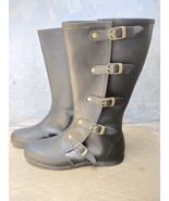 Medieval Leather Boots RENAISSANCE Viking Pirate Boots for Mens, Shoes f... - $75.00