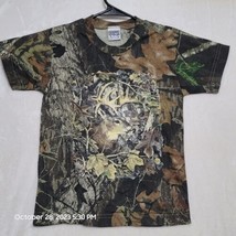 Mossy Oak Kids Camo T Shirt Size M Medium Short Sleeve Casual Camouflage - £9.27 GBP