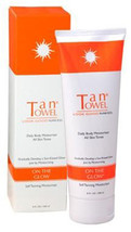 TanTowel On The Glow Self Tanning Daily Body Moisturizer 8 oz - £15.67 GBP