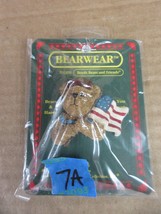 Boyds Bears Tommy Bearyproud 26083 Bearwear Plush Bear Wearable Pin  Box... - $12.16