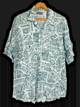 Triumph of California Shirt XL Mens Aboriginal Tropical Hawaiian Print V... - $33.41