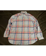 Ralph Lauren Men’s 4XB Classic Fit Plaid Shirt Blue Red Yellow Long Sleeve - $47.95 CAD