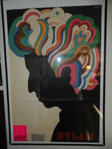 BOB DYLAN VINTAGE HAIR POSTER + With Phil Lesh Ticket Stub Toronto 2000 ... - £102.22 GBP