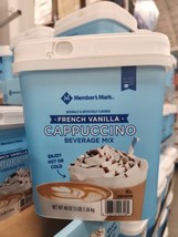 Member&#39;s Mark French Vanilla Cappuccino Beverage Mix (48 oz.) - £15.07 GBP