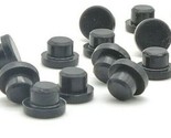 10mm  Rubber Hole Plugs  Push In Foot  Hi Temp Silicone  Compression Ste... - £8.49 GBP+