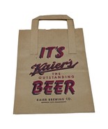 Vintage 1960&#39;s Kaier&#39;s Beer Paper Bag Mahonoy City Pa - $419.48 MXN