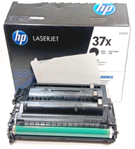 New Genuine HP LaserJet 37x Black Print Cartridge CF237X - $75.00