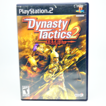 Dynasty Tactics Sony Playstation 2 PS2 Tested CIB Broken Inlay Great Con... - $14.84