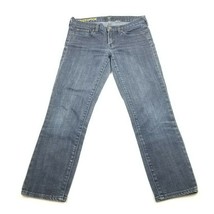 J Crew Jeans Women&#39;s Size 28 Toothpick Straight Stretch Denim Capri Pants - £3.98 GBP
