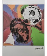 Andy Warhol Signed - Pelé - Certificate Leo Castelli - £46.75 GBP