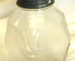 Hazel Atlas Coffee Storage Jar Zinc Lid Art Deco 5320 12 - $49.49