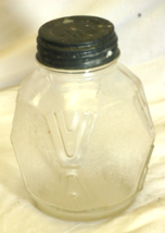 Hazel Atlas Coffee Storage Jar Zinc Lid Art Deco 5320 12 - $49.49