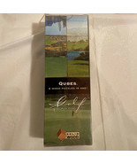 Qubes Wooden 6 3D Golf Puzzles Brand New - £10.08 GBP