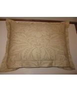 Ralph Lauren Fleur Du Roi rectangle deco pillow Pillow Tan Gold NEW - $91.44 CAD