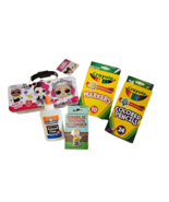 Back to School Kit LOL Storage Box Colored Pencils Crayons Glue Band-aid... - $15.83