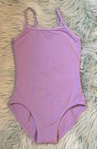 Balera Leotard Girls Sz SC Small Child Lavender Purple Leo Dance Sleeveless - $11.88