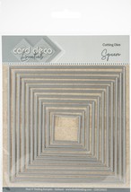 Find It Trading Card Deco Essentials Nesting Cutting Dies-Square - £12.97 GBP