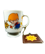 Vintage Gibson Greeting Cards Classique Happiness Cup Coffee Tea Mug Lit... - £7.77 GBP