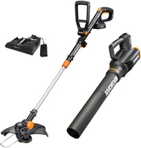 WORX 20V GT Revolution 12&quot; Cordless String Trimmer, Batteries &amp; Charger ... - £124.69 GBP