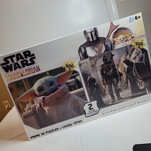 New Disney 2-Pack 3D Puzzles Star Wars The Mandalorian  500pc Each - £12.32 GBP
