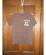 Abercrombie Brown Graphic T-Shirt - Size M - £8.39 GBP