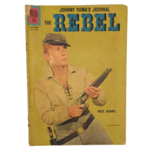 Johnny Yuma&#39;s Journal &quot;The REBEL&quot; No. 1207 Dell 1961 Silver Age Comic Book - £31.06 GBP