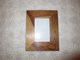 7 1/4&quot; x 9 1/4&quot; FLAT SURFACE WOOD Picture EASEL MOD FRAME - 4&quot; x 6&quot; Photo  - £5.93 GBP