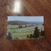 Colebrook NH - New Hampshire, Air View, Vintage Postcard NUGENT&#39;S CAMPGR... - £3.95 GBP