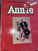 ANNIE 1977 Show Vocal Selections Piano Sheet Music Book 14 Songs Red Cover - £7.27 GBP