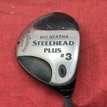 Callaway Golf Big Bertha Steelhead Plus #3 Driver Firm Flex Graphite Sha... - $29.65