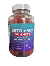 Keto ACV Gummies Advanced Weight Loss – 1,000mg Keto Apple Cider 60ct Exp:09/24 - £13.44 GBP