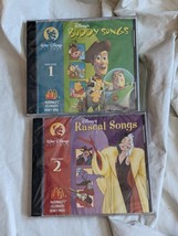 Lot of 2 Disney Buddy Songs Rascal songs CD Volumes 1 2 McDonalds Sealed - £21.08 GBP