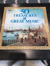 50 Great Music Treasures Vintage Vinyl Lp Album 2-record Set - £13.59 GBP