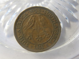 (FC-1215) 1953 South Africa: 1/4 Penny - $3.50
