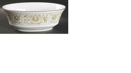 Vintage Sango China Japan Savannah 3723 Gold Rim Oval Bowl 9&quot; - £26.57 GBP