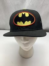 New Era DC Comics Batman Snapback Hat Cap KG Youth Size adjustable - $7.91