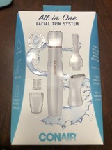 Conair Satiny Smooth all-in-one Facial Trim System For Women Discrete - $16.27