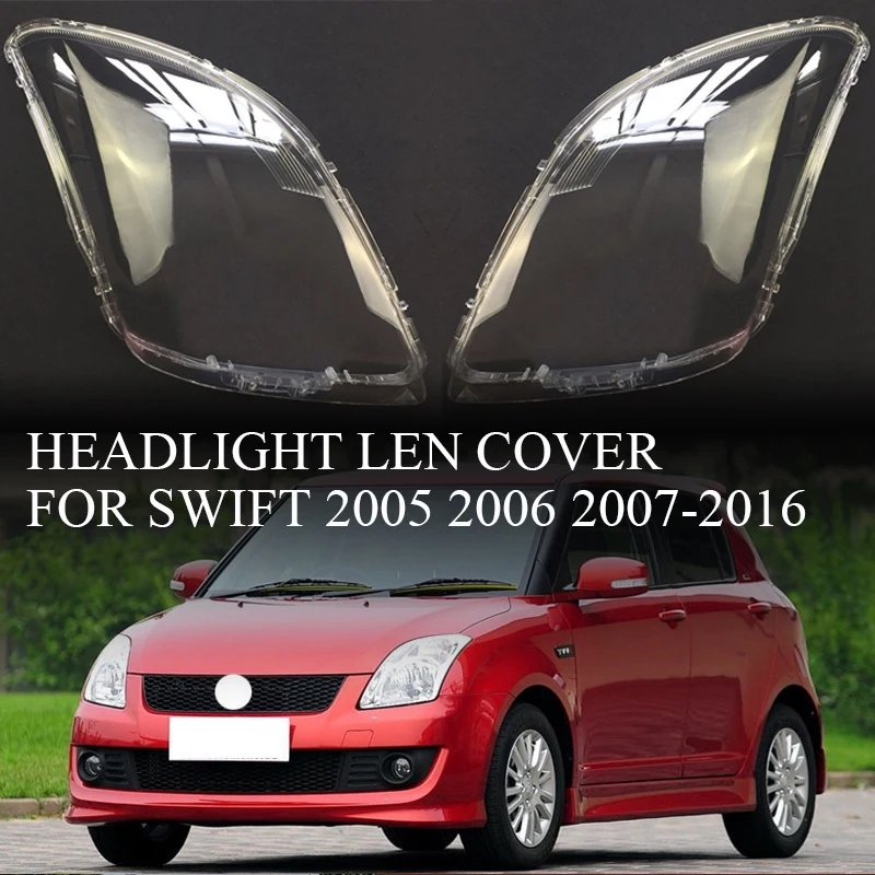 Car Headlight Lens Cover Transparent Headlight  for  Swift 2005 2006 2007 2008 2 - £397.15 GBP