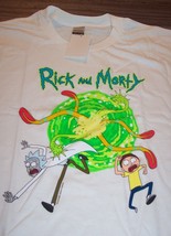 Rick &amp; Morty Cartoon Network Adult Swim T-Shirt Large New w/ Tag - £15.51 GBP