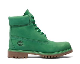 Timberland 50th Anniversary Premium 6&quot; Boot Leprechaun Green sz 8 TB0A5VMH - £140.48 GBP