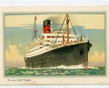 1955 Cunard R M S Scythia Abstract of Log Southampton Havre Quebec - $17.82